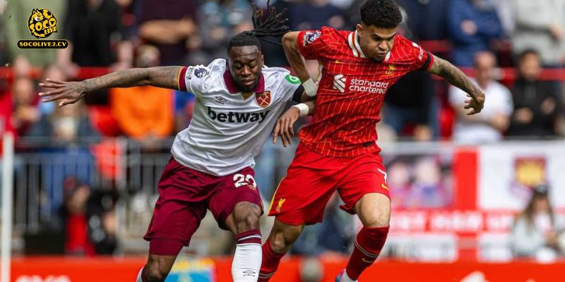 West Ham United đối mặt với thử thách cực đại khi phải làm khách tại "tử địa" Anfield